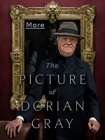 The novel opens with an artist painting Dorian Gray's portrait. Lord Henry Wotton takes a shine to the young man, and advises him to be constantly in search of new 'sensations' in life. When the picture is finished, Dorian marvels at how young and beautiful he looks, before wishing that he could always remain as young and attractive while his portrait is the one that ages and decays, and  would give his soul to have that. It's as if he made a pact with the devil.